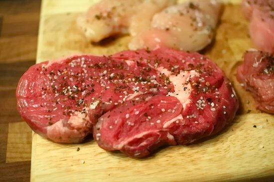 Fresh butcher selection